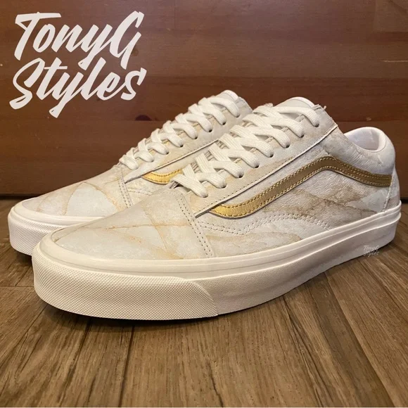 ✨NEW✨ VANS OLD SKOOL “GOLD MARBLE” (CUSTOM)